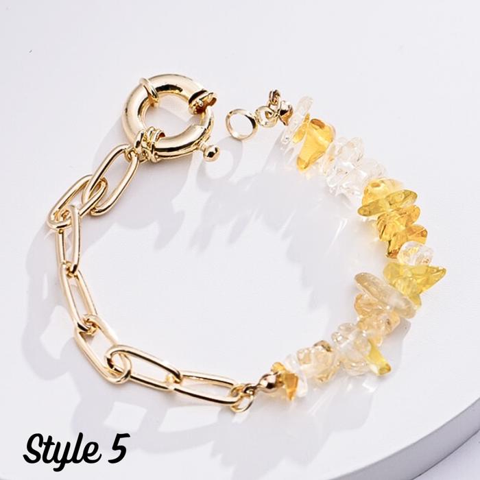 Natural Stone Bracelet Collection