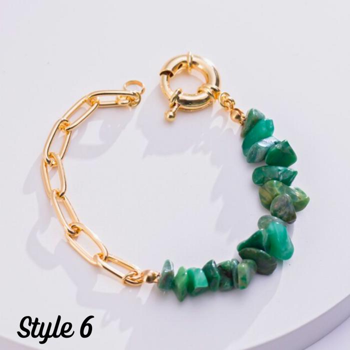 Natural Stone Bracelet Collection