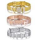  Mesh Belt Bracelet with Charms