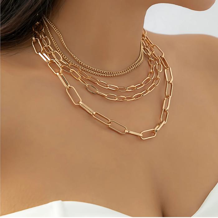 Cece Layered Statement Necklace