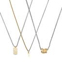  Delta Necklace - Stainless Steel