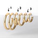  Chunky Hoop Earrings