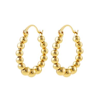 Beatrix Beaded Hoop Earrings