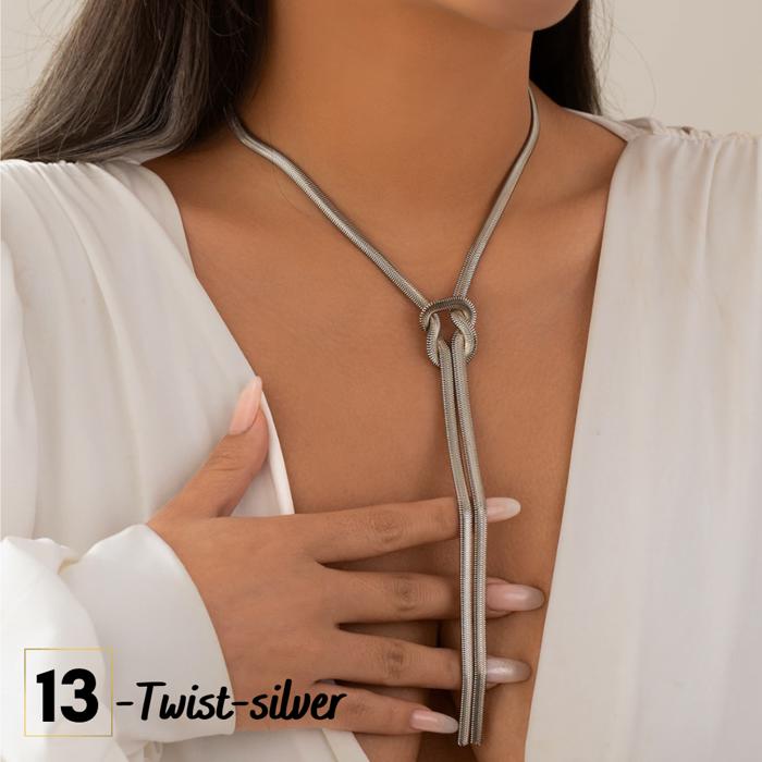 Divine Layered Dainty Necklace Collection