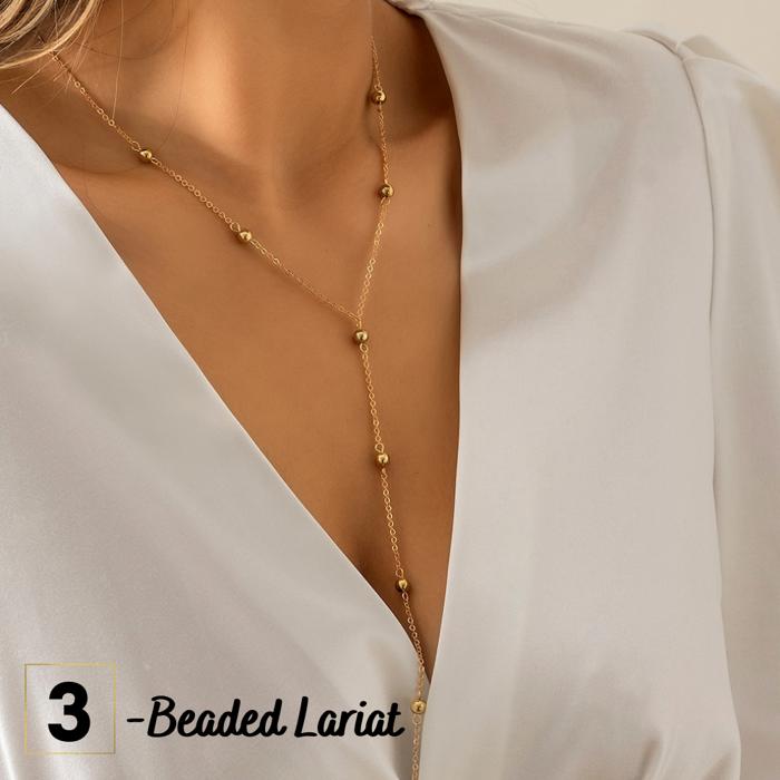 Divine Layered Dainty Necklace Collection