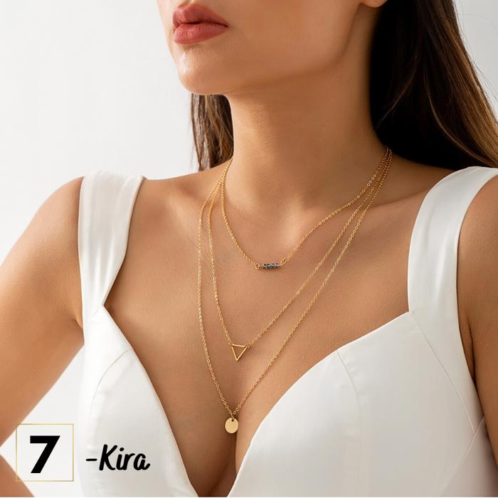 Divine Layered Dainty Necklace Collection