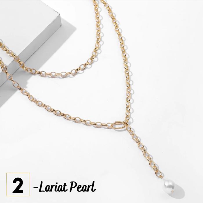 Link Layering Necklace Collection