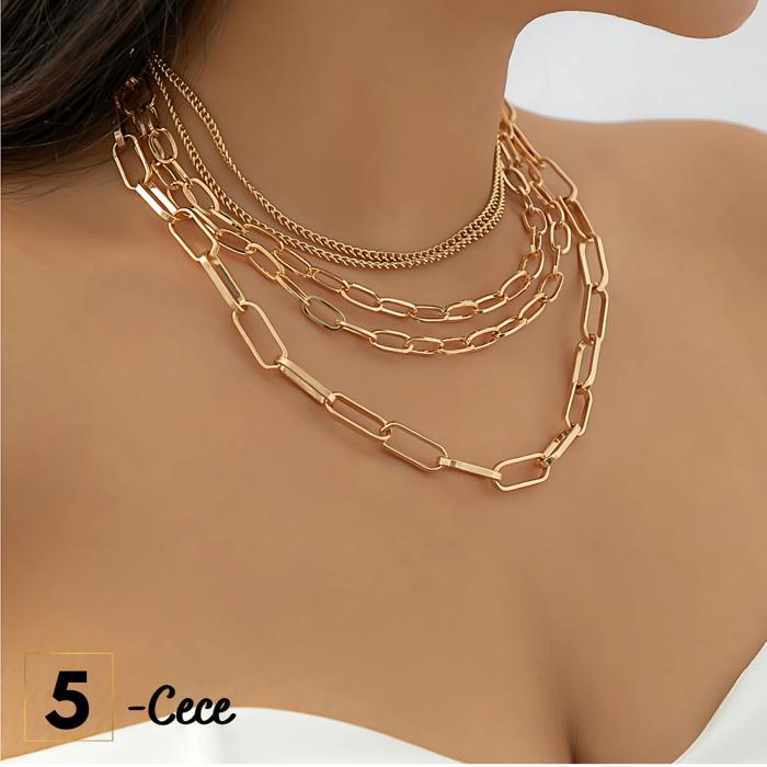 Layered Statement Necklaces and Sets Collection