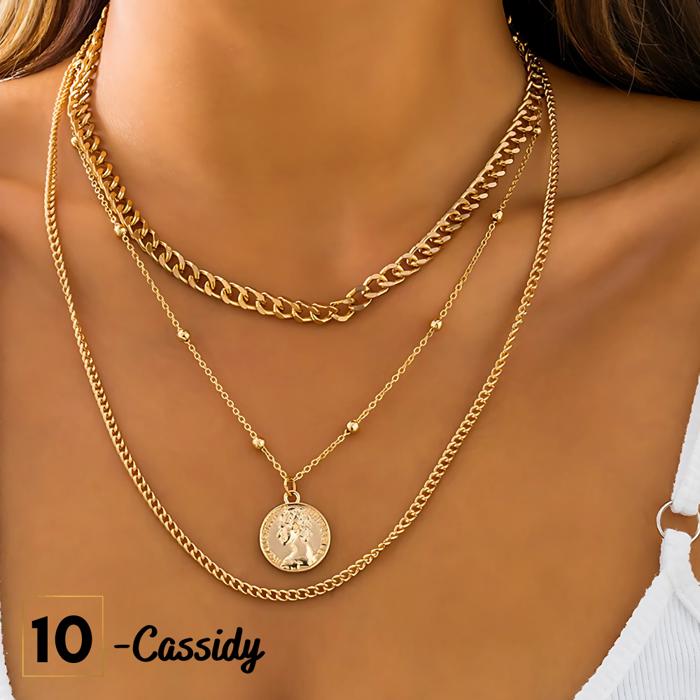 Link and Pearls Necklace Collection