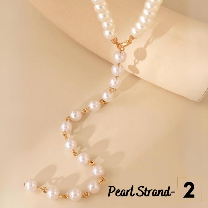 Link and Pearls Necklace Collection