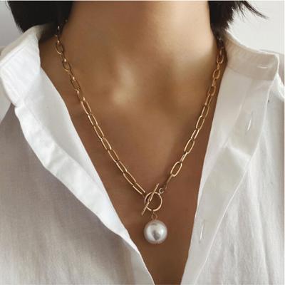 Link and Pearls Necklace Collection