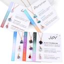  Natural Stone Interchangeable Charm Necklace Collection - Gift Pack 