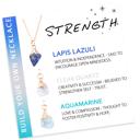 Strength Natural Stone Interchangeable Charm Necklace Collection - Gift Pack 