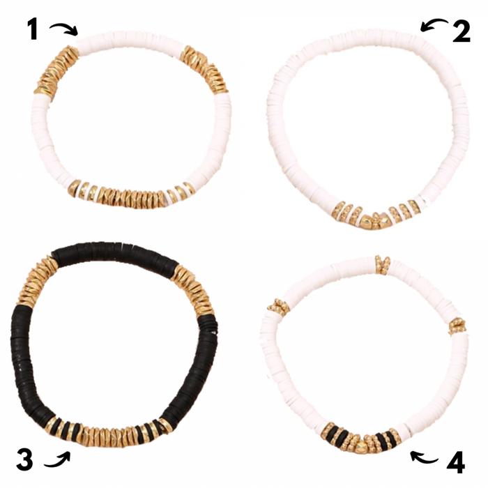 Maia Heishi Bracelet Set of 6