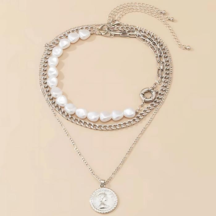 Sophie Layered Statement Necklace Set