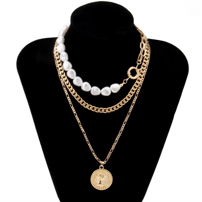 Sophie Layered Statement Necklace Set