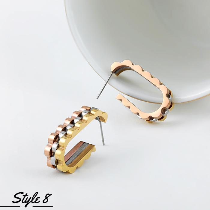 Luna Earrings - Stainless Steel
