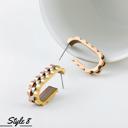 8 Luna Earrings - Stainless Steel
