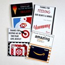 Variety Pack #2 Teacher Appreciation (4) Pack Personalized Teacher Gift Card Holders 