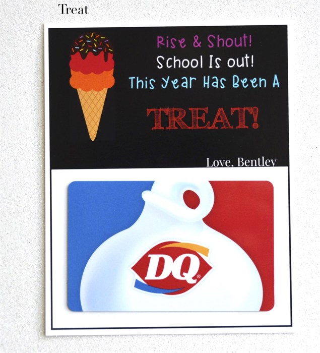 Teacher Appreciation (4) Pack Personalized Teacher Gift Card Holders 