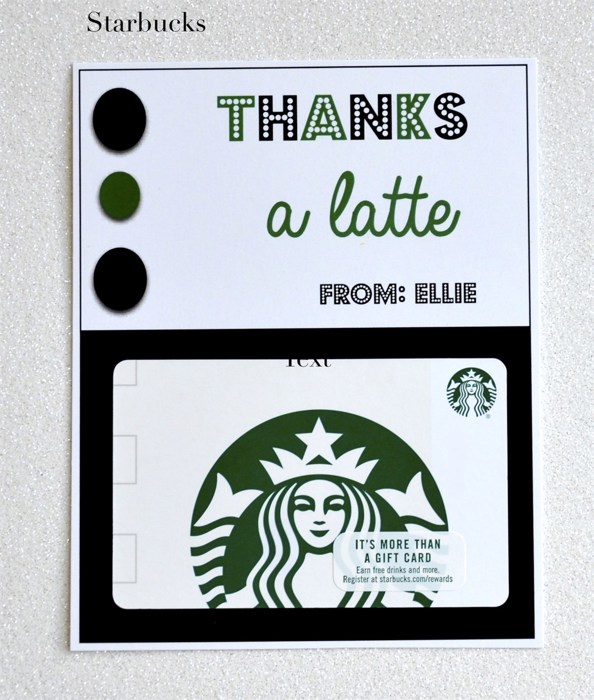 Teacher Appreciation (4) Pack Personalized Teacher Gift Card Holders 