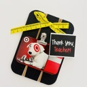  Teacher Appreciation Gift Card Holder & Tag