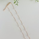  Teacher Appreciation Pearl Necklace & Stationery Card