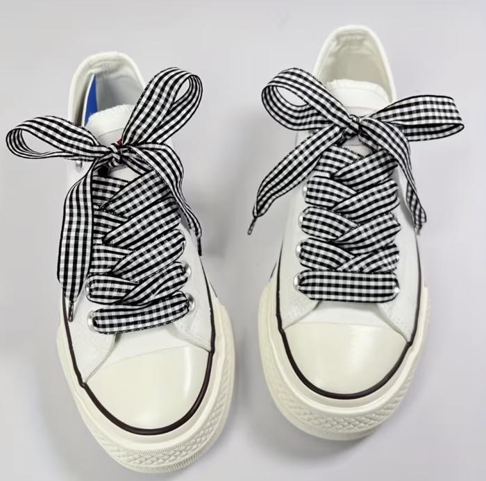 Next Level Gingham Shoelaces