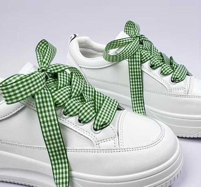 Next Level Gingham Shoelaces