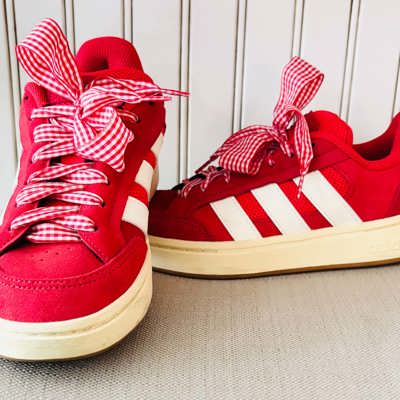 Next Level Gingham Shoelaces