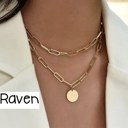 Gold Gold The Link Chain Layered Necklace