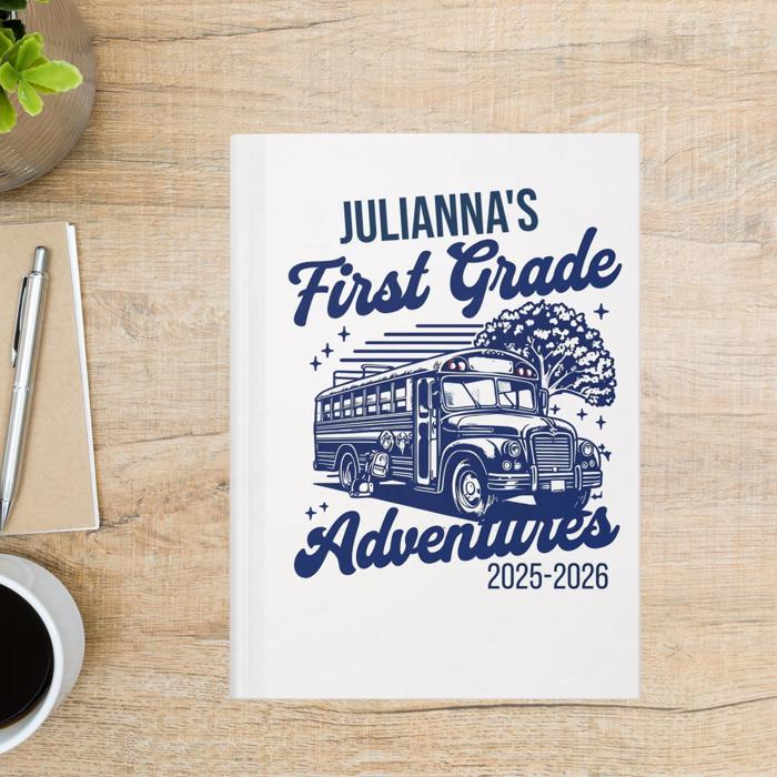 Personalized Kindergarten Adventure Journal, Milestone Memory Book