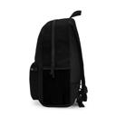  Bearded Dragon Colorful Backpack, Bold Black Lizard Print Bag for School Travel & Everyday