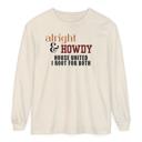 Small College Rivals Long Sleeve Comfort Colors Tailgate TShirt