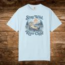  Stay Wild River Child Otter Shirt, Lake Life Comfort Colors Tee, Otter Lover Gift, 
