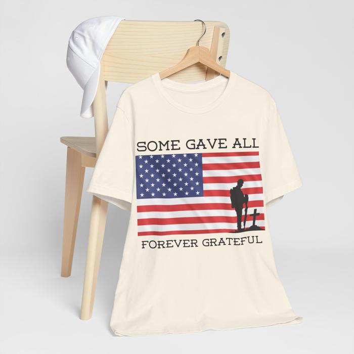American Soldier Patriotic Flag Tshirt 