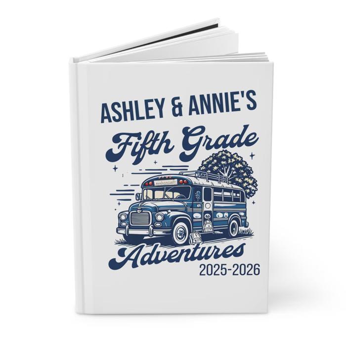 Personalized Kindergarten Adventure Journal, Milestone Memory Book