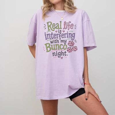 Funny Bunco T-shirt, Dice Game Players Comfort Colors Tshirt