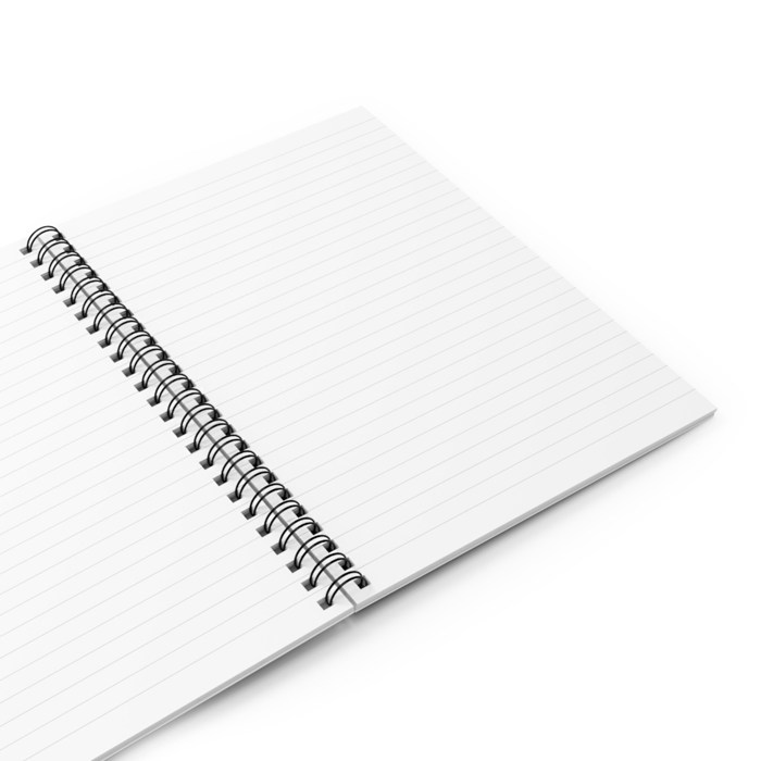 Bluebonnet Journal for Lefties Spiral Notebook