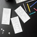  Coffee Addicts Mini Coloring Book, Coffee Lovers Adult Coloring Book for Stress Relief