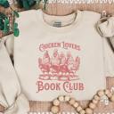  Chicken Lovers Book Club Crewneck Sweatshirt