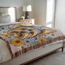  Custom Dog Breed Luxurious Woven Blanket
