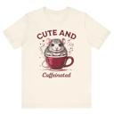  Cute & Caffeinated Mouse Tshirt for Coffee Lovers