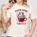  Cute & Caffeinated Mouse Tshirt for Coffee Lovers