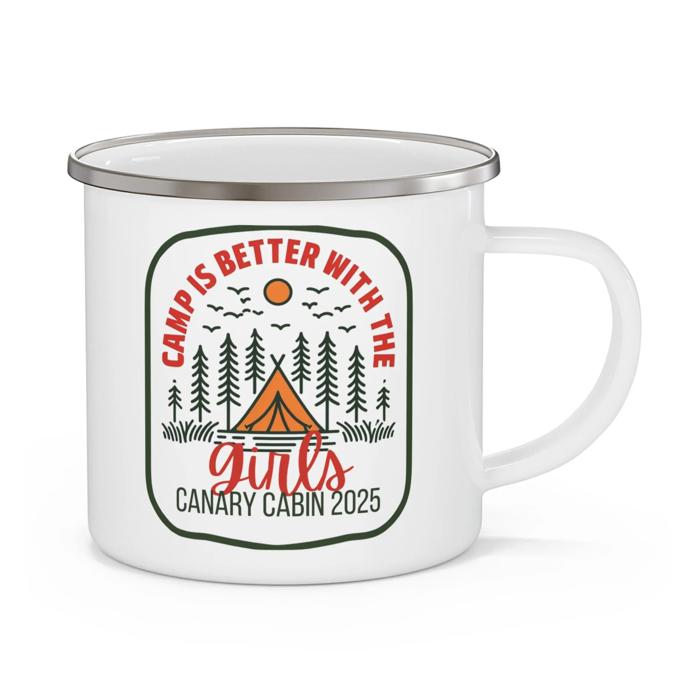 Personalized Summer Camp Mug for Girls