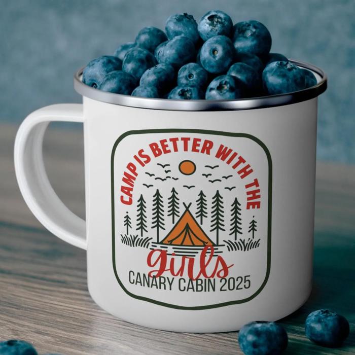 Personalized Summer Camp Mug for Girls