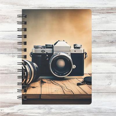 Photography and Travel Journal, Spiral Bound Writer gift, Photographer gift