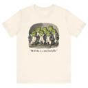  Vintage-look Toad in Tux Graphic Tee, Funny Gift for Grammar Fans, Teachers or Writers