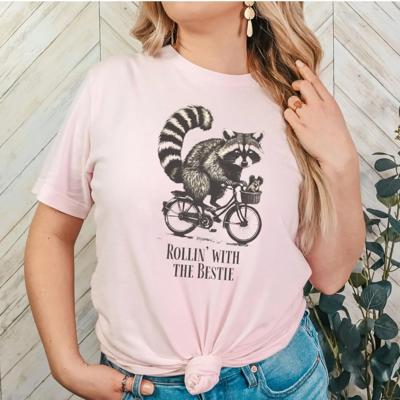 Raccoon and Squirrel Best Friends Shirt, Matching Tees for Besties