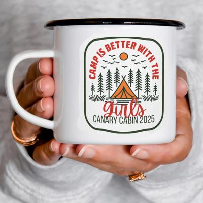 Personalized Summer Camp Mug for Girls